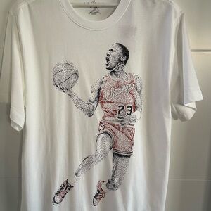 Jordan Brand Dot MJ Short Sleeve T-Shirt, Size L